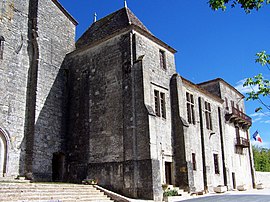 The town hall in Saint-Ferme