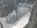 Hochgletscher in der Nordflanke