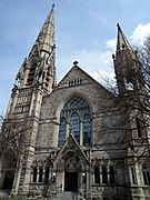 Calvary United Methodist Church, built from 1892 to 1895, at Allegheny Avenue and Beech Avenue (954 Beech Avenue).