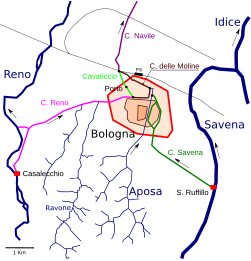 Mappa del fiume