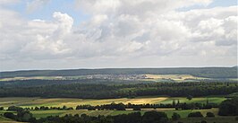 Zicht op Duingen vanaf de Holzen-Ith