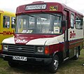 Image 40A 1986 van-derived Ford Transit minibus bodied by Carlyle (from Bus manufacturing)