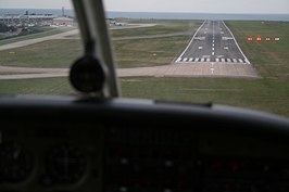 Jersey Airport vanuit de lucht in 2007