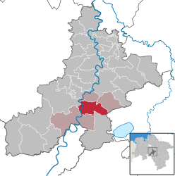 Landesbergen – Mappa