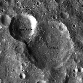 Снимок зонда Lunar Reconnaissance Orbiter.