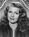 Rita Hayworth, sex-symbol féminin des années 1940.