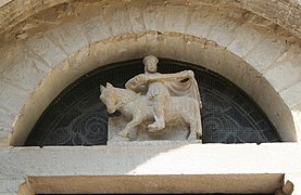 La statue de Saint-Martin-de-Londres.