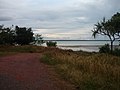 Looking towards the Embley River from the township. Source of fishing and boating.