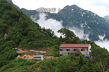 剱岳の早月小屋