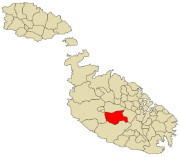 Żebbuġ – Localizzazione