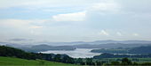 Blick über den See von Pihlov (Pichlern) aus