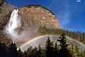 Arcobaleno in una cascata