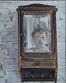 zelfportret door Frank Leenhouts niet later dan 2000 (Schilderij: Frank Leenhouts) geboren op 11 april 1955