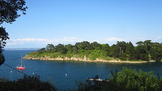 L'île Tristan seria la part emergida de la vila de Ys, a la badia de Douarnenez