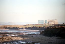 Exterior view of the power plant