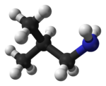 Skeletal formula of isobutylamine