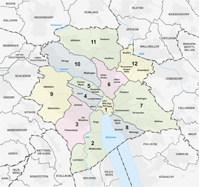 Mapa a pakabirukan ti Zürich