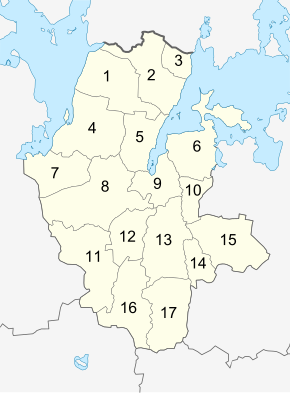 Kirchspiele der Kommune