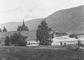 L'église de Lom en Norvège, 1880-1890.