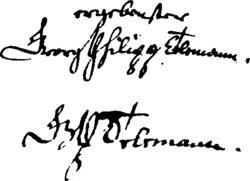 Georg Philipp Telemanns signatur