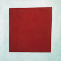 1915 Cuadrado rojo suprematista, Museo Estatal Ruso