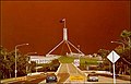 Image 192003 Canberra bushfires, visible from Parliament House (from Wildfire)