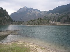 Le Brevon alimente le lac de Vallon