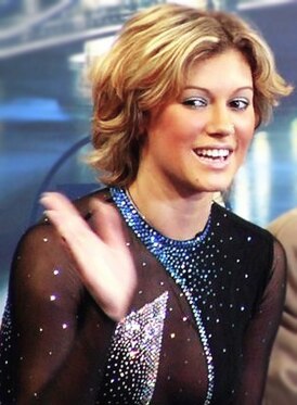 Кристина Обласова на ЧЕ-2004.