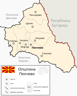 Карта на общината.