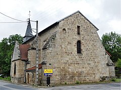 Le chevet de l'église.