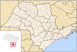 Arujá – Mappa