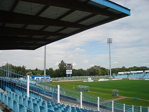 Das alte Stadion Wisły Płock (Juli 2009)