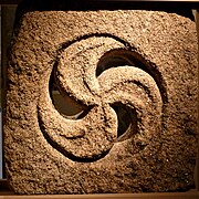 Triskelion of the oppidum of Coeliobriga (Galicia)