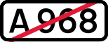 A968 shield