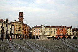 Skyline of Vercelli