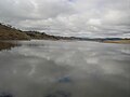 The reservoir impounded by Ben Chifley Dam at full capacity