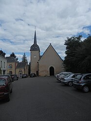 The church of Sainte-Anne, in Montreuil-le-Henri