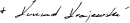 Konrad Krajewski's signature