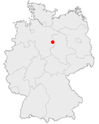 Lage der kreisfreien Stadt Wolfsburg in Deutschland