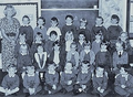 A photo of Gwen Mayor and her class before the Dunblane Massacre