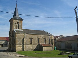 The church in Cunel