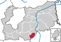 Läget för Fischbachtal i Landkreis Darmstadt-Dieburg