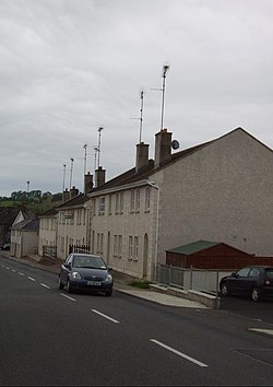 The R154 regional road passes through Kilnaleck