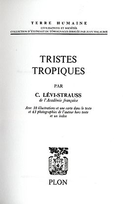 Image illustrative de l’article Tristes Tropiques