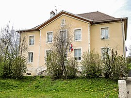 The town hall in Indevillers