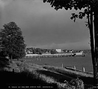 English Bay Pier from Stanley Park