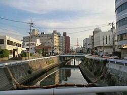 砂津橋から見た風景