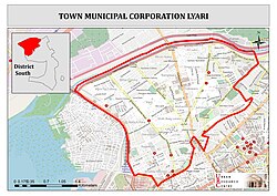 Lyari Town Map