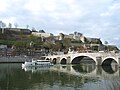 La Meuse, l' pont d' Jambes et l' citadelle éd Nameur.