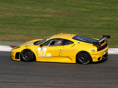 La Ferrari F430 GTC lors des 1 000 kilomètres de Catalogne 2009.